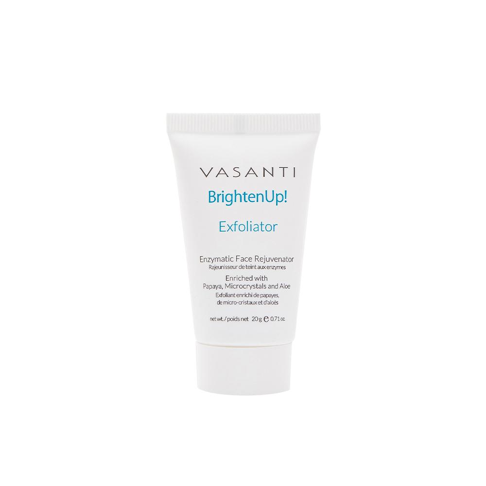 Brighten up with Our Papaya and Aloe Infused Facial Exfoliator (20g